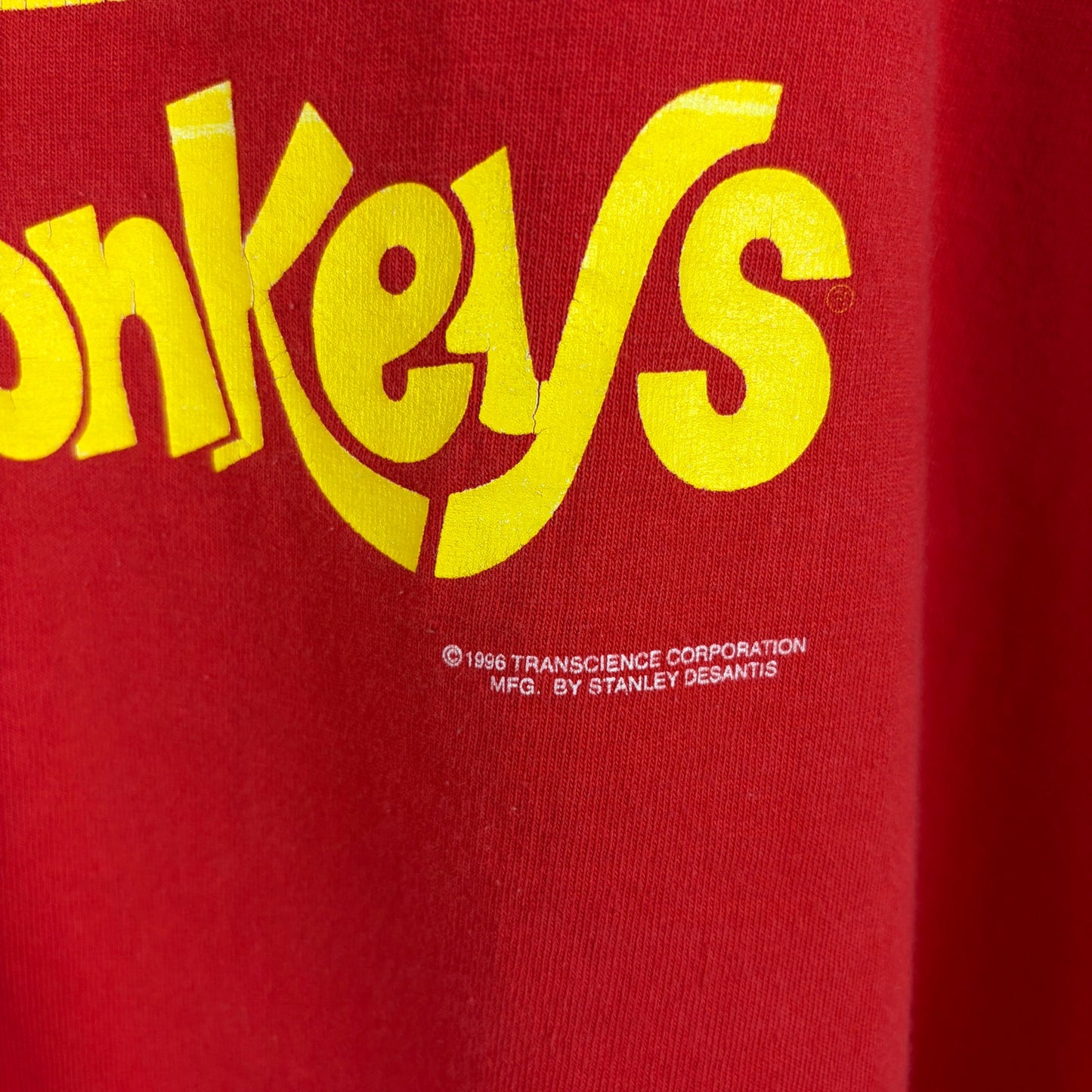 Rare Stanley Desantis Amazing Live Sea Monkeys 1996 Vintage XL Tee
