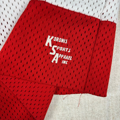 Vintage Wisconsin UWM Badgers KSA Koronis Spell Out Hockey Jersey XL