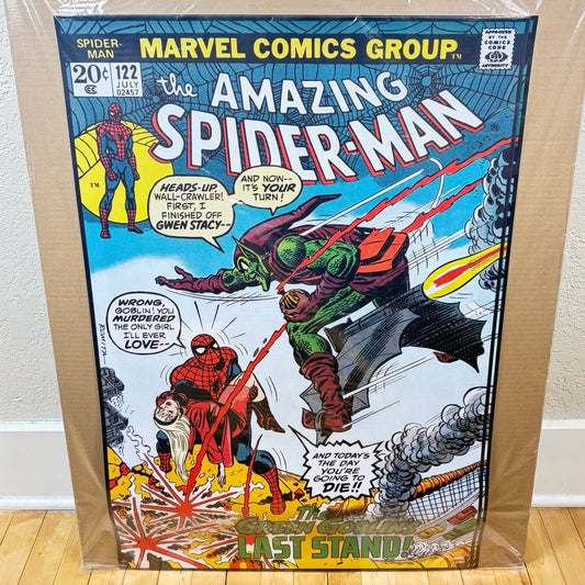 The Amazing Spider-Man Vs. Green Goblin Comic Book Poster 24" x 36"
