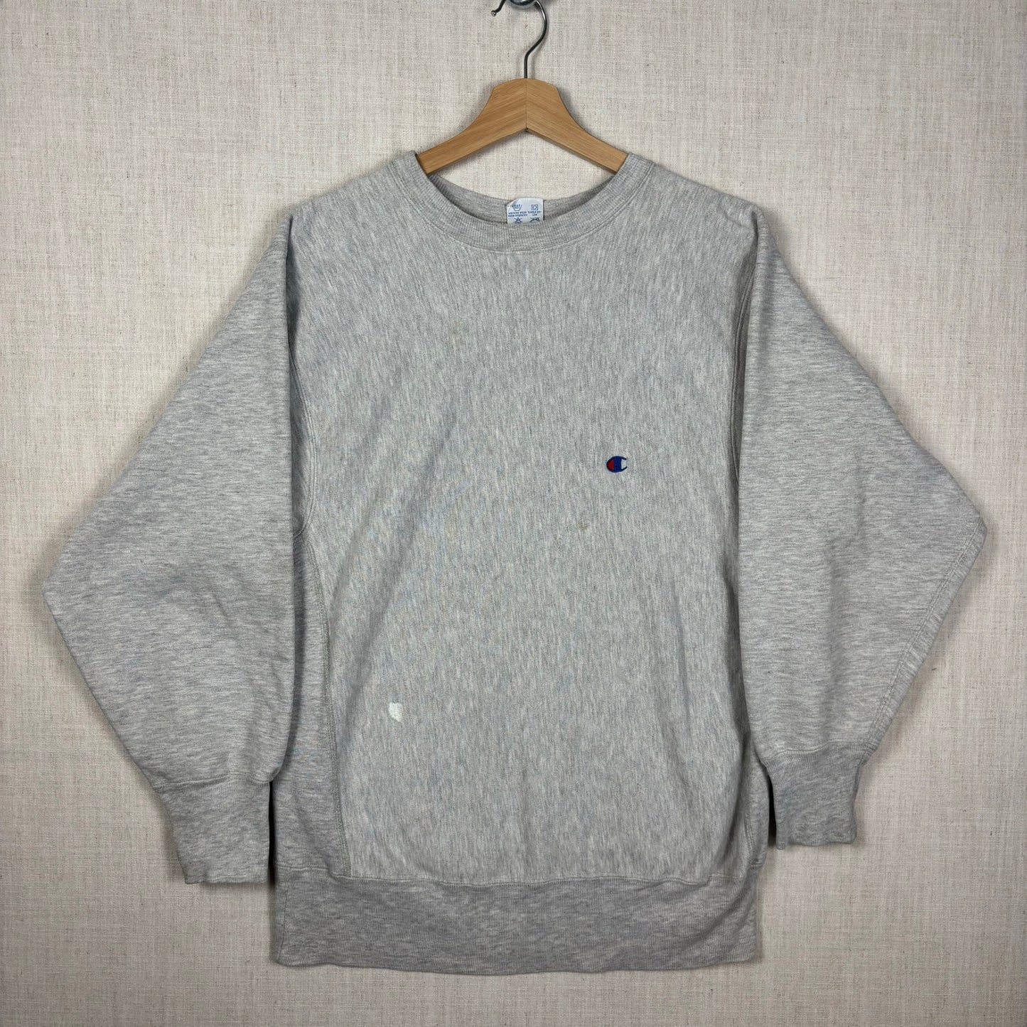 Vintage Champion Reverse Weave 90s Heather Grey XL Sweatshirt