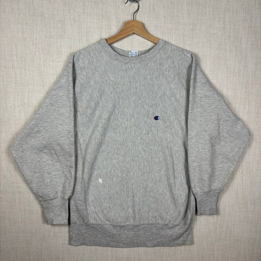 Vintage Champion Reverse Weave 90s Heather Grey XL Sweatshirt