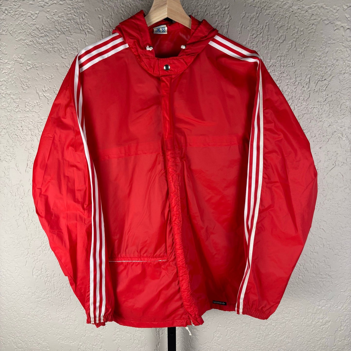 Vintage Adidas 1980s Ventex Track Jacket Size Large
