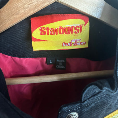 Rare JH Design Starburst Embroidered Kids Large Racing Jacket