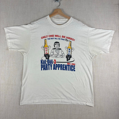 Vintage Donald Trump The Apprentice Obscure Kul Beer Wisconsin Parody XL Shirt
