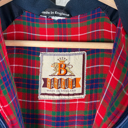Vintage Baracuta G9 Harrington Bomber Tartan Lined Mens Small Jacket