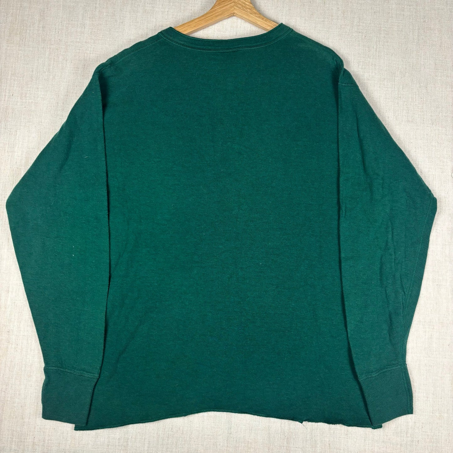 Vintage LL Bean River Drivers Double Layer Sun Faded Henley Shirt