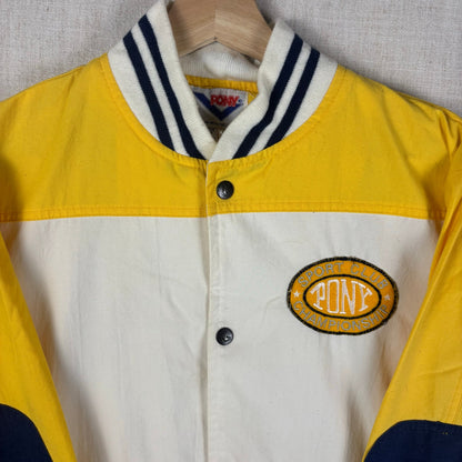 Vintage Pony Sport Club Championship Varsity Medium Lightweight Bomber Jacket