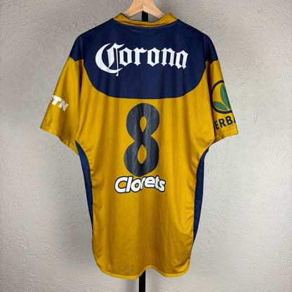 San Luis FC Vintage #8 Liga MX Soccer XL Football Jersey
