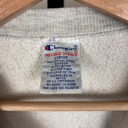 Champion Reverse Weave 90s Wisconsin Badgers Football Large Sweatshirt