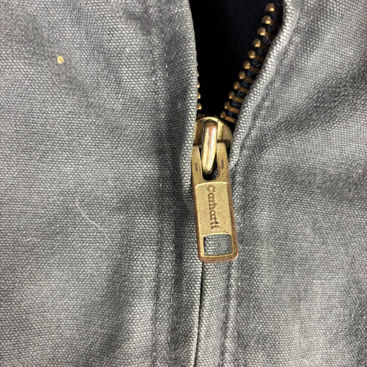 Vintage Carhartt J130 Moss Green Quilted Hooded Jacket 4XL