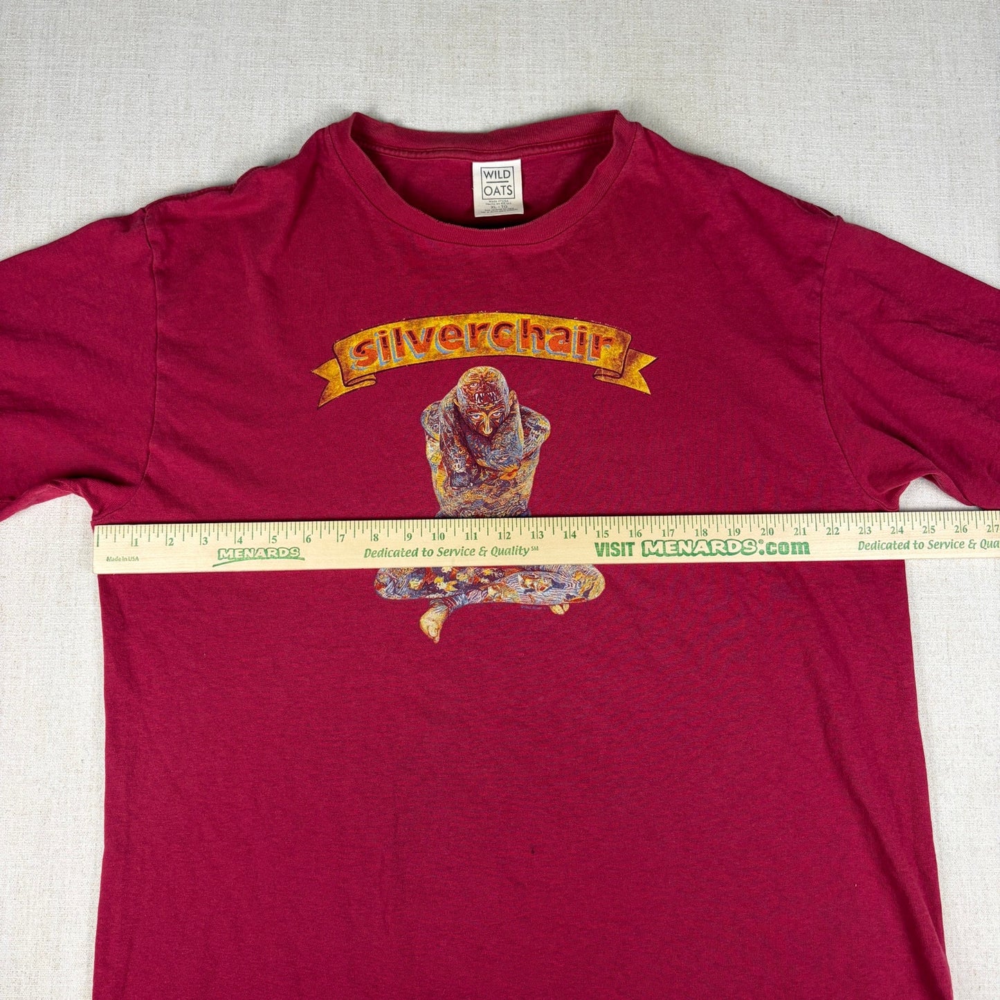 Vintage Silverchair 1997 Freak Show Tattooed Man XL Band Tee