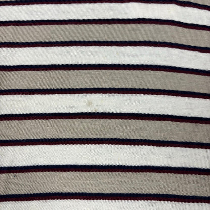 Vintage Neiman Marcus Striped Polo Golf Large Shirt