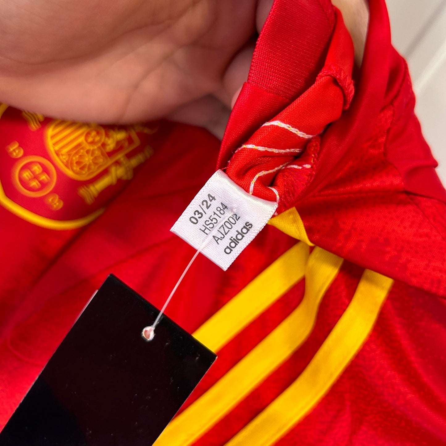 Lamine Yamal NWT 2023 UEFA Spain National Team Adidas XXL Jersey