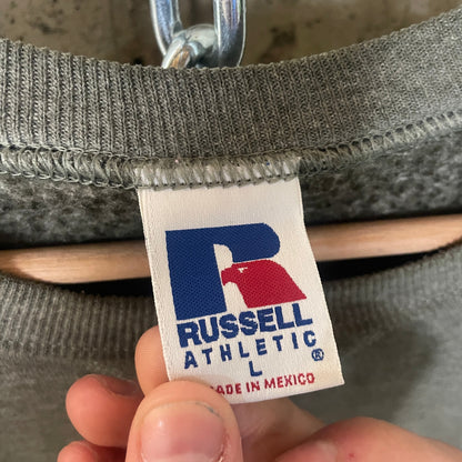 Vintage Russell Athletic Clay Green Large 2000s Made in Mexico Crewneck