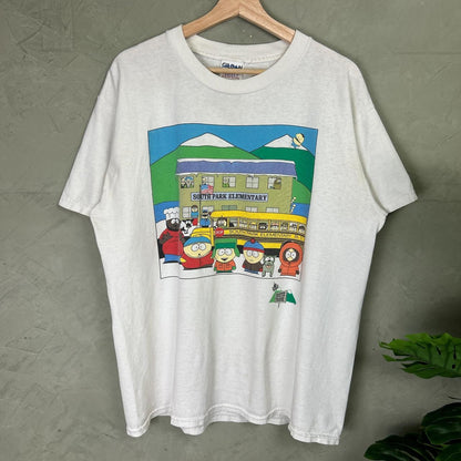 South Park Elementary School Cast 1997 Cartoon TV Show Large Shirt