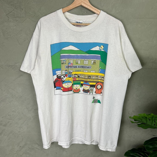 South Park Elementary School Cast 1997 Cartoon TV Show Large Shirt
