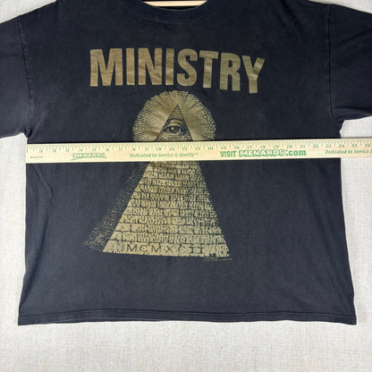Vintage Ministry Psalm 69 1991 Brockum Band Tee XL