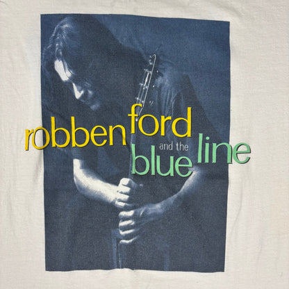 Vintage Robben Ford And The Blue Line Tour Jazz Blues XL Shirt