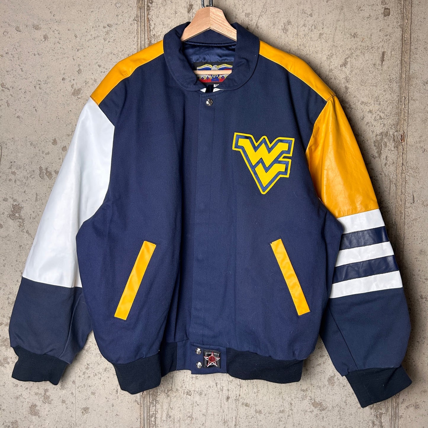 Jeff Hamilton West Virginia University XL Varsity Jacket