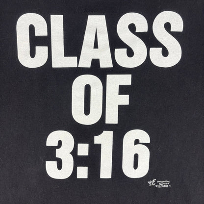 Vintage Stone Cold University Steve Austin Class of 3:16 WWF XL Shirt