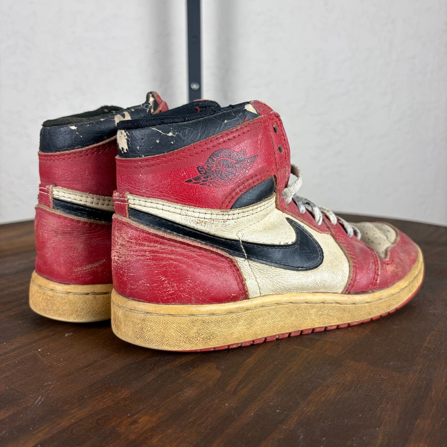Jordan 1 Chicago 1985 Vintage Nike Original High Pair 4.5Y