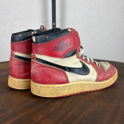 Jordan 1 Chicago 1985 Vintage Nike Original High Pair 4.5Y