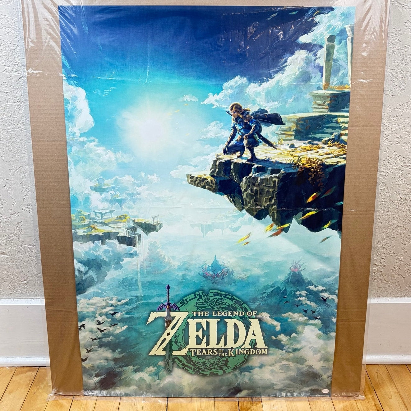 Zelda Tears of the Kingdom Hyrule Skies Poster 24" x 36"