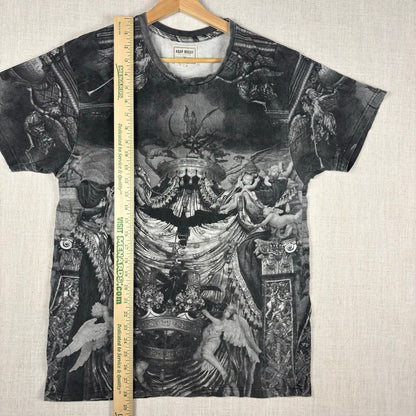 ASAP Rocky x Eleven Paris Collection AOP Angels Sz 4 Fits Medium Shirt
