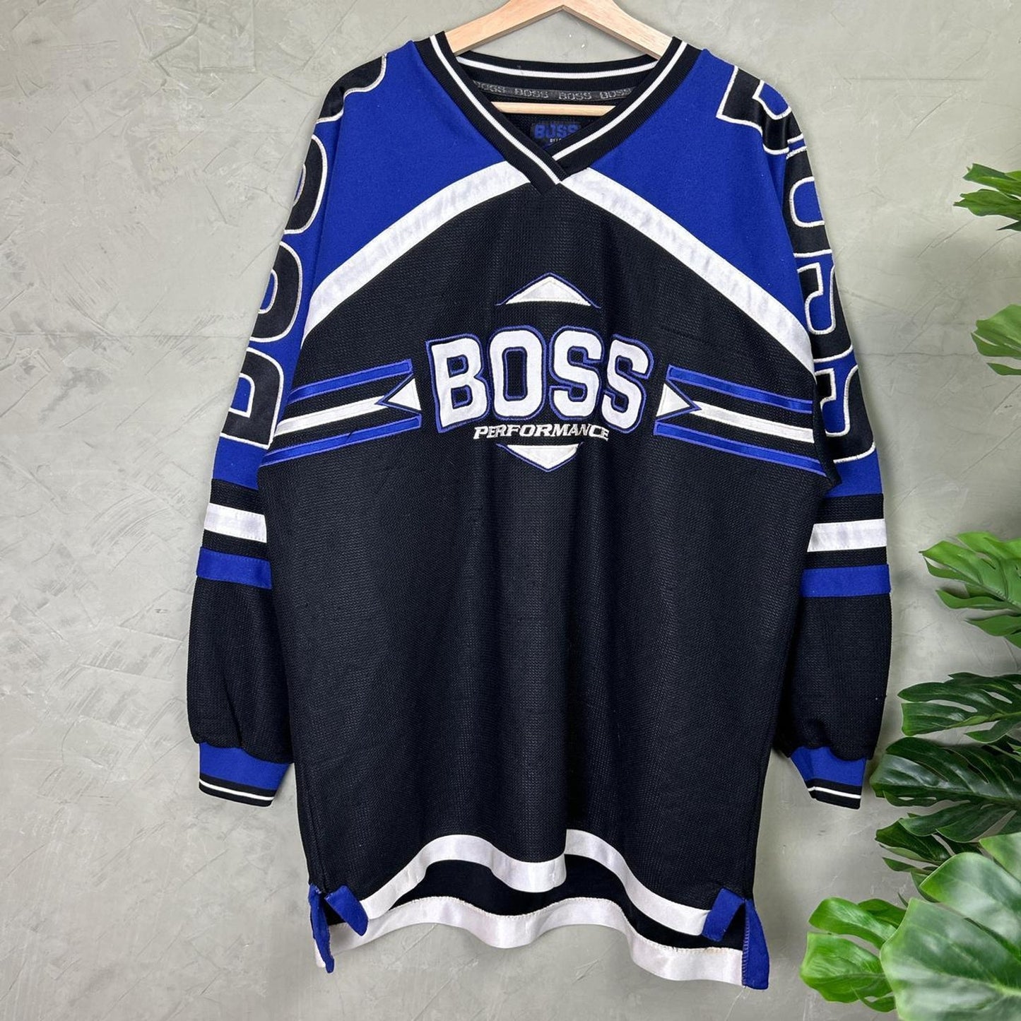 Vintage XL Hugo Boss By IG Design Performance Hockey Jersey