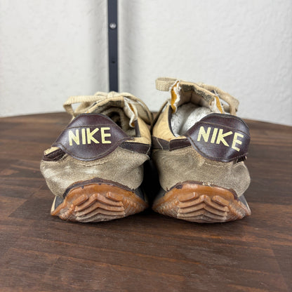 1980s Nike Oceania Trainers Made in Korea Dark Brown Mens 8.5