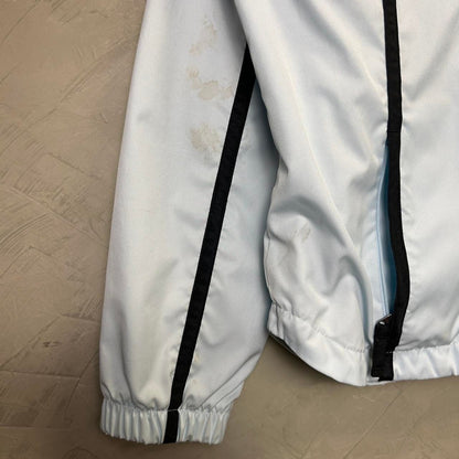 Nike Silver Tag Y2K 2000s Spell Out Small Windbreaker Zip Up