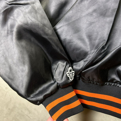 Vintage Baltimore Orioles Felco 90s MLB Medium Varsity Satin Jacket