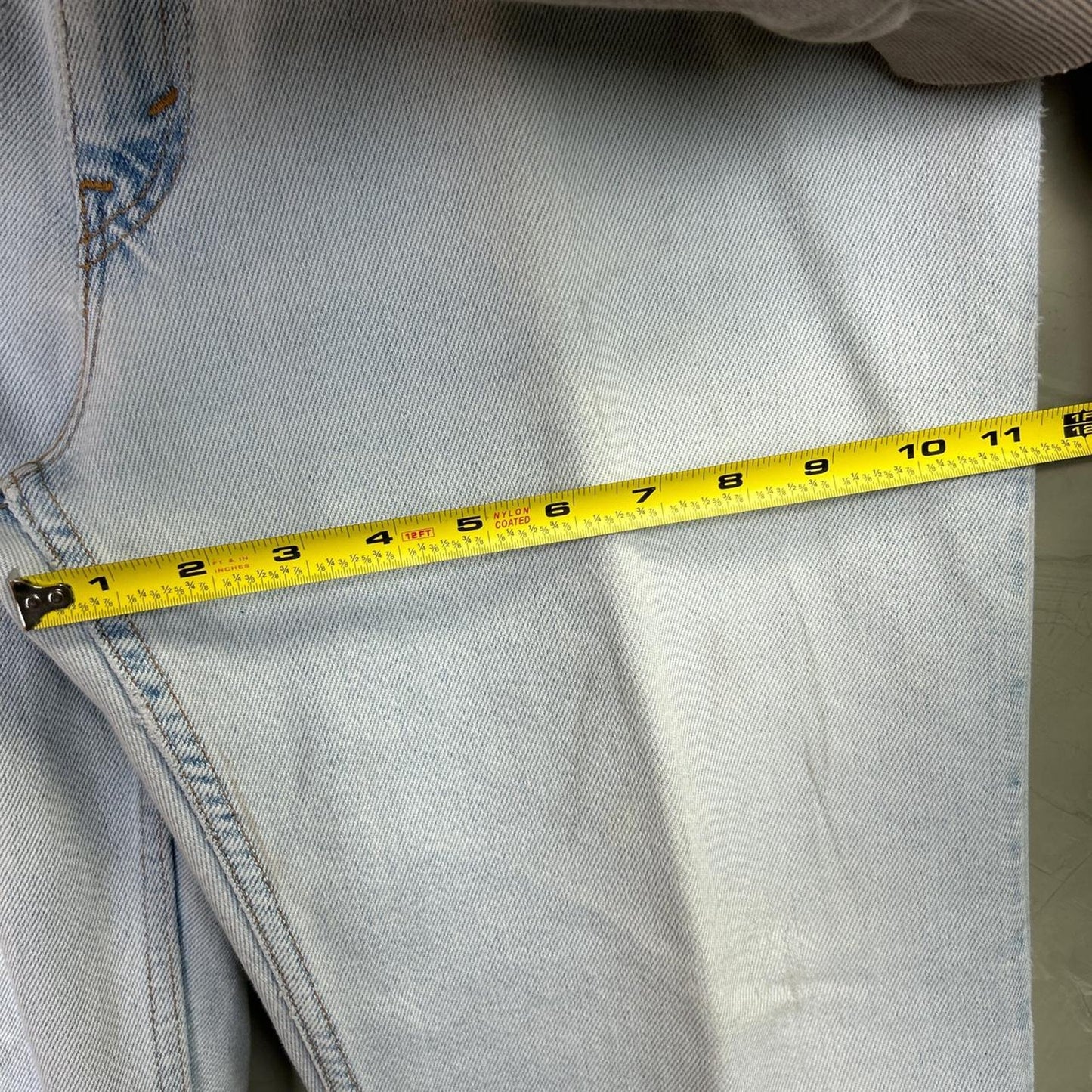 Levi’s Brown Tab 540 Flex Light Blue Wash Vintage Made in USA Jeans