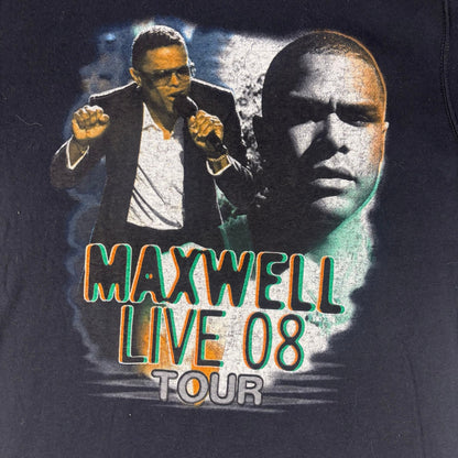 Vintage Maxwell Live 08 Tour Jazmine Sullivan Y2K Medium Concert Shirt