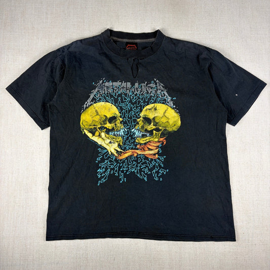 Vintage Metallica Pushead Sad But True 1991 Distressed Faded XL Tee