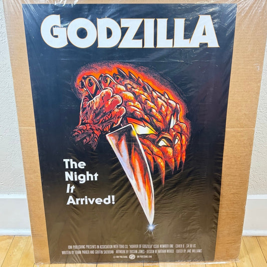Godzilla Halloween Comic Horror Movie Poster 24" x 36"
