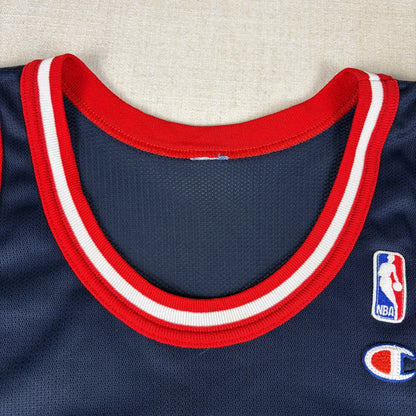Vintage Champion Hakeem Olajuwon Houston Rockets Sz 44 NBA Jersey