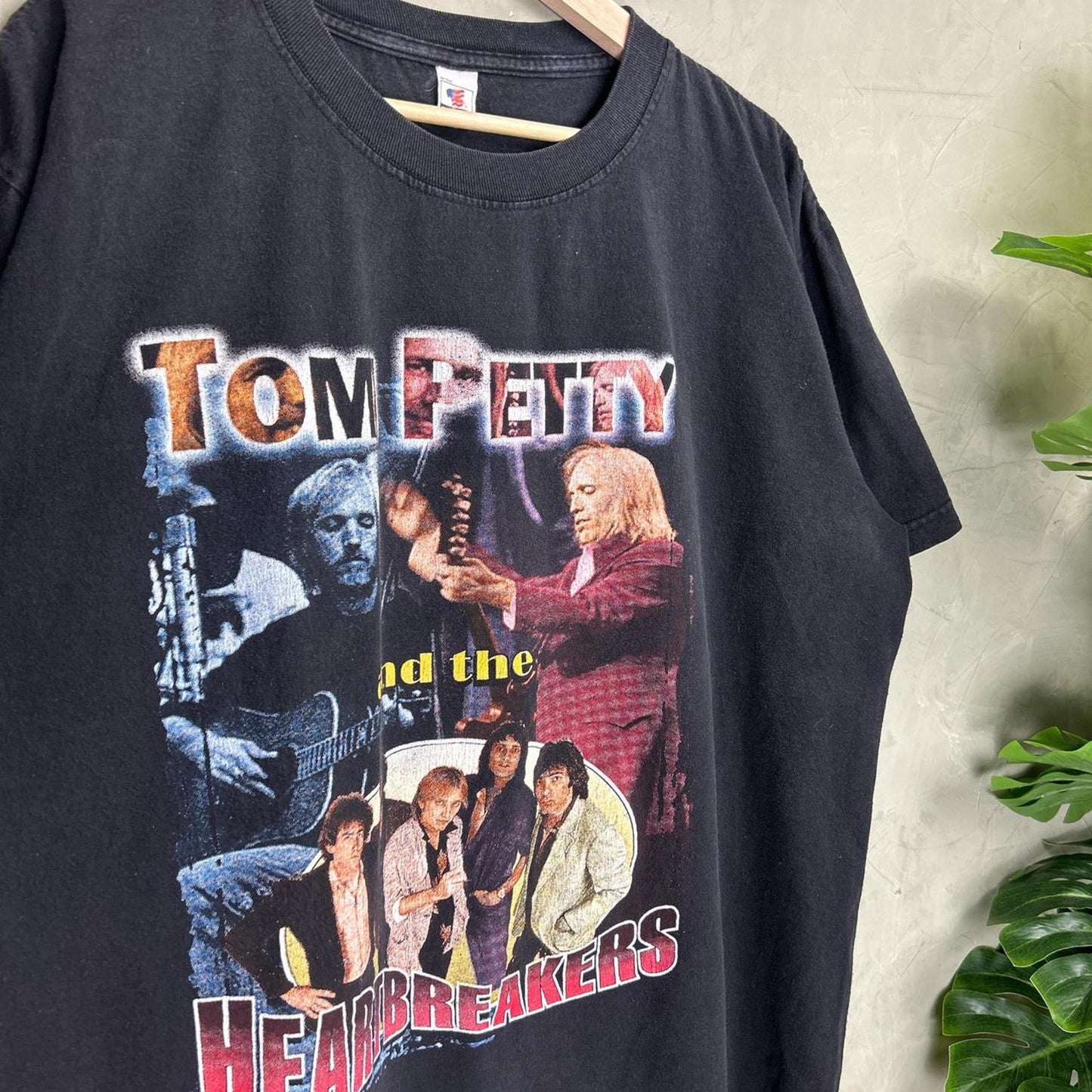Rap Tee Tom Petty and the Heartbreakers Tour Shirt XL 90s