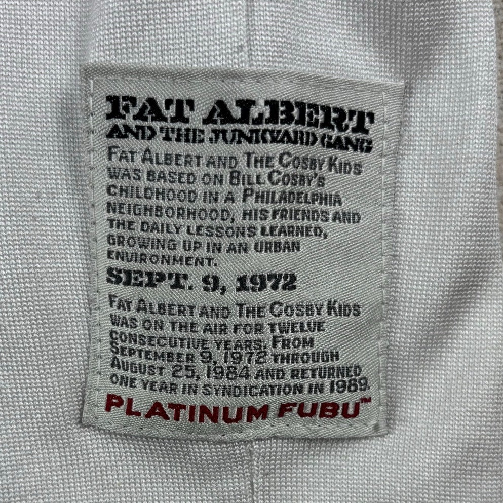 Fat Albert Y2K Platinum Fubu Junkyard Gang XXL Football Jersey