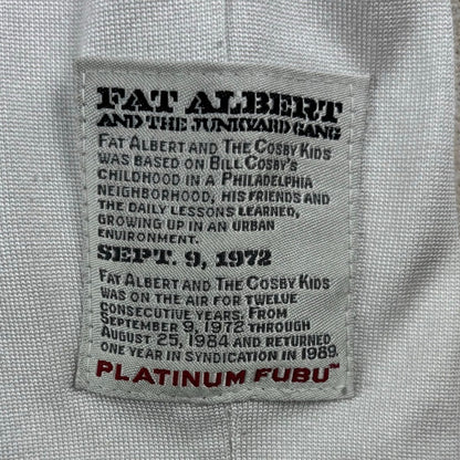 Fat Albert Y2K Platinum Fubu Junkyard Gang XXL Football Jersey
