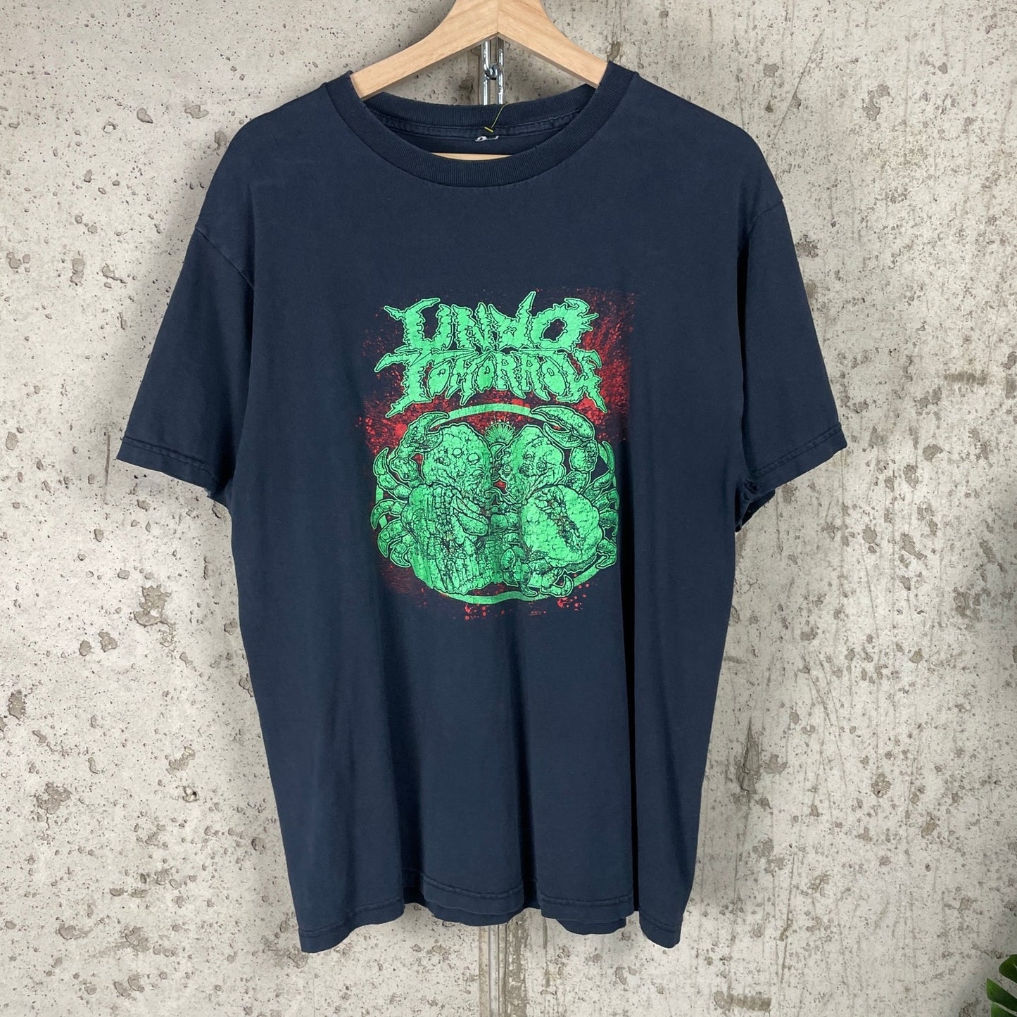 Undo Tomorrow Chicago Metalcore Grunge Band Medium Y2K Merch Tee