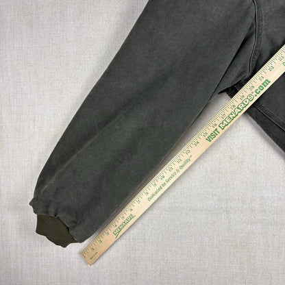 Vintage Carhartt J130 Moss Green Quilted Hooded Jacket 4XL