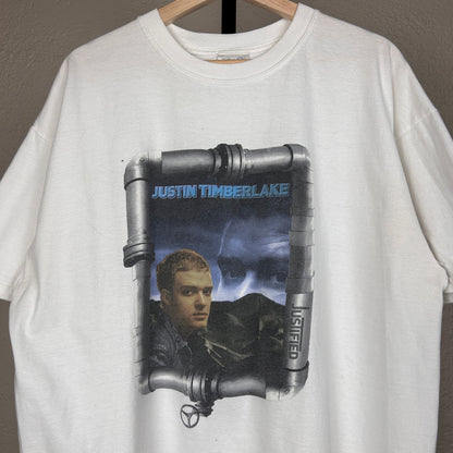 Justin Timberlake 2002 Justified Tour NSYNC XL Merch Shirt