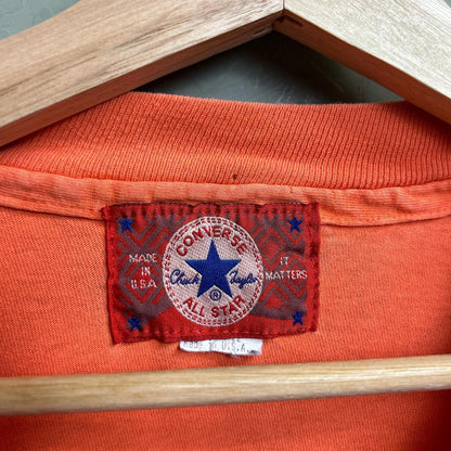 Converse All Star Chuck Taylor 90s Single Stitch Made in USA Puff Print XL Tee