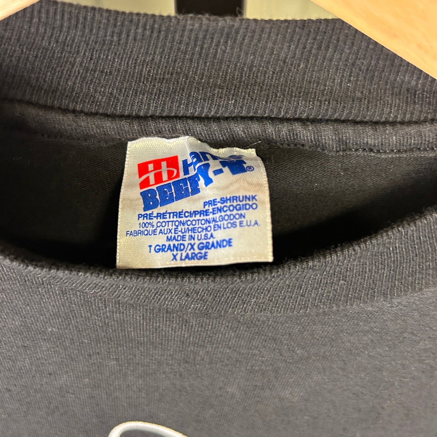 Jay Leno Script Face Tonight Show 90s XL Shirt