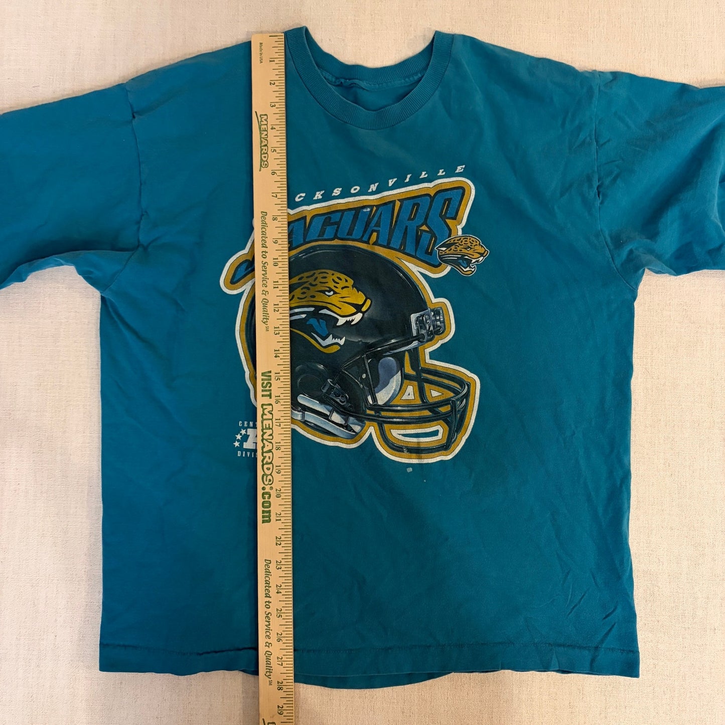 Vintage Jacksonville Jaguars Helmet Logo NFL XL Shirt