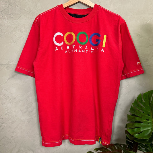 Coogi Embroidered Spellout Large Modern Shirt