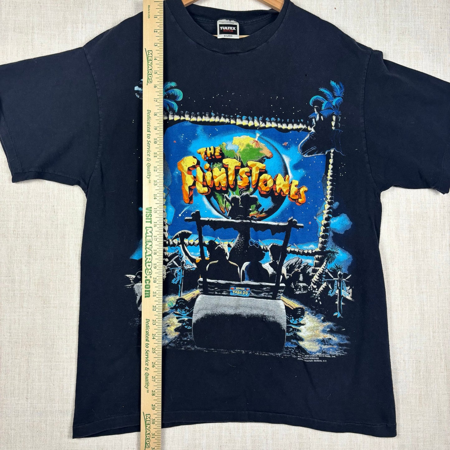 The Flintstones Vintage Movie Promo 90s XL Shirt