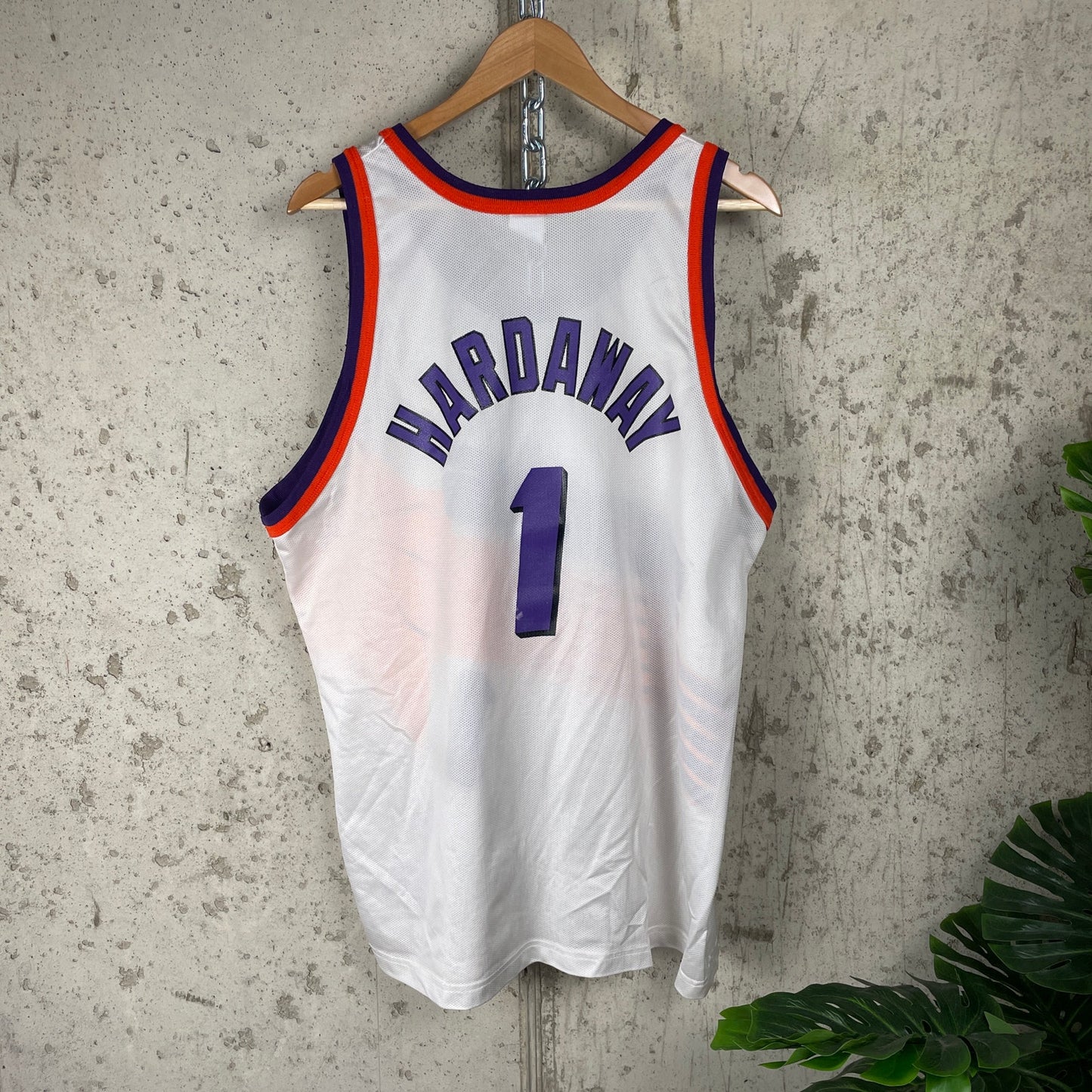 Penny Hardaway Rare Vintage Mens XL Champion Phoenix Suns Jersey