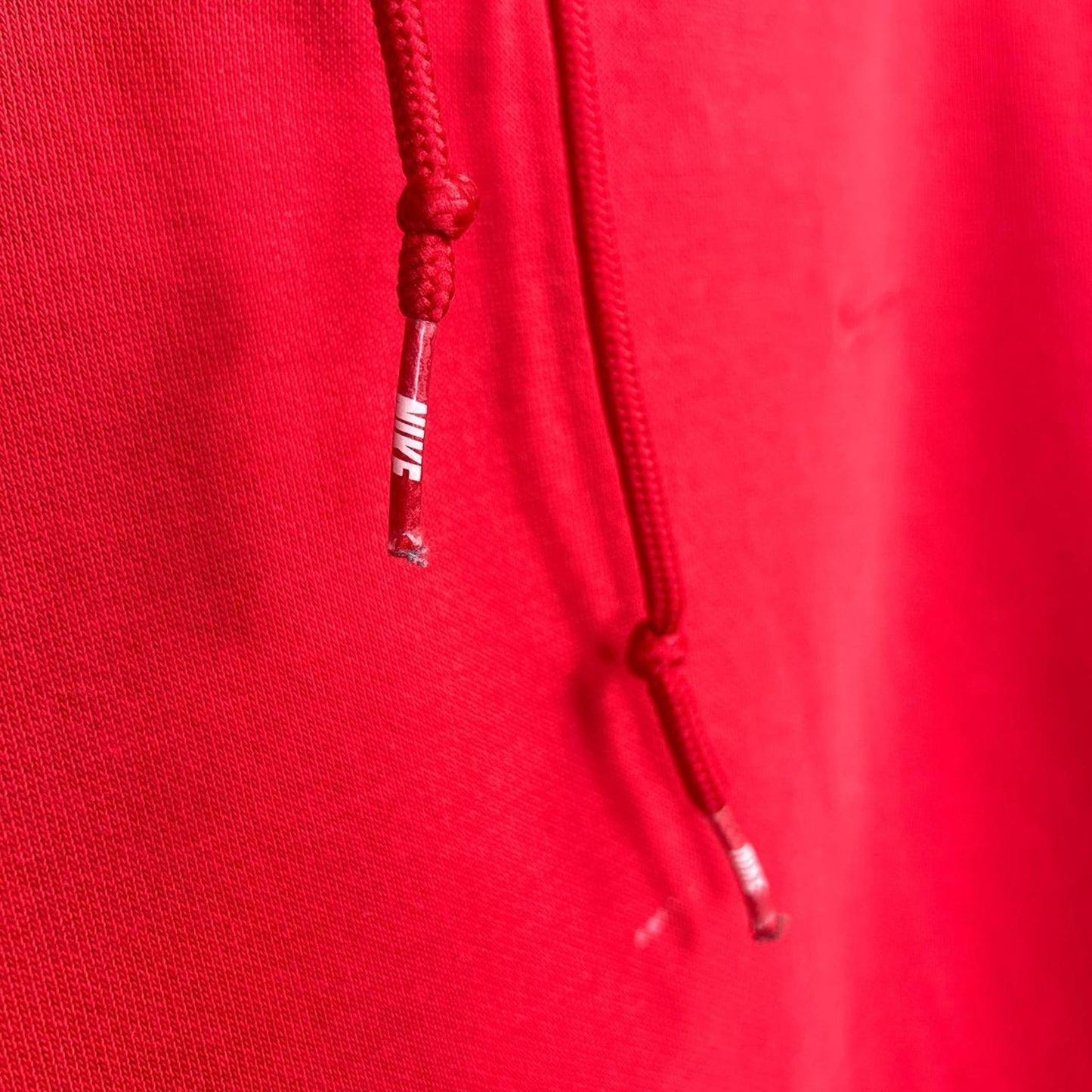 Nike Tonal Basic Essential “Cherry” XXL 2000s Silver Tag Hoodie